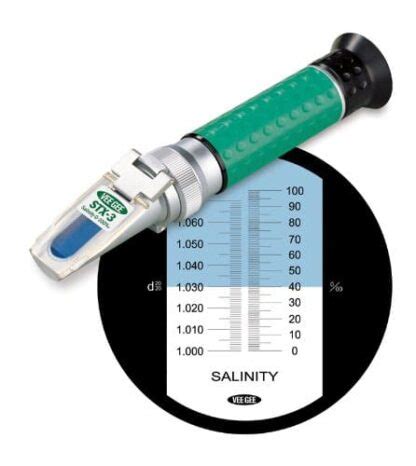 35 ppt refractometer|reef water refractometer.